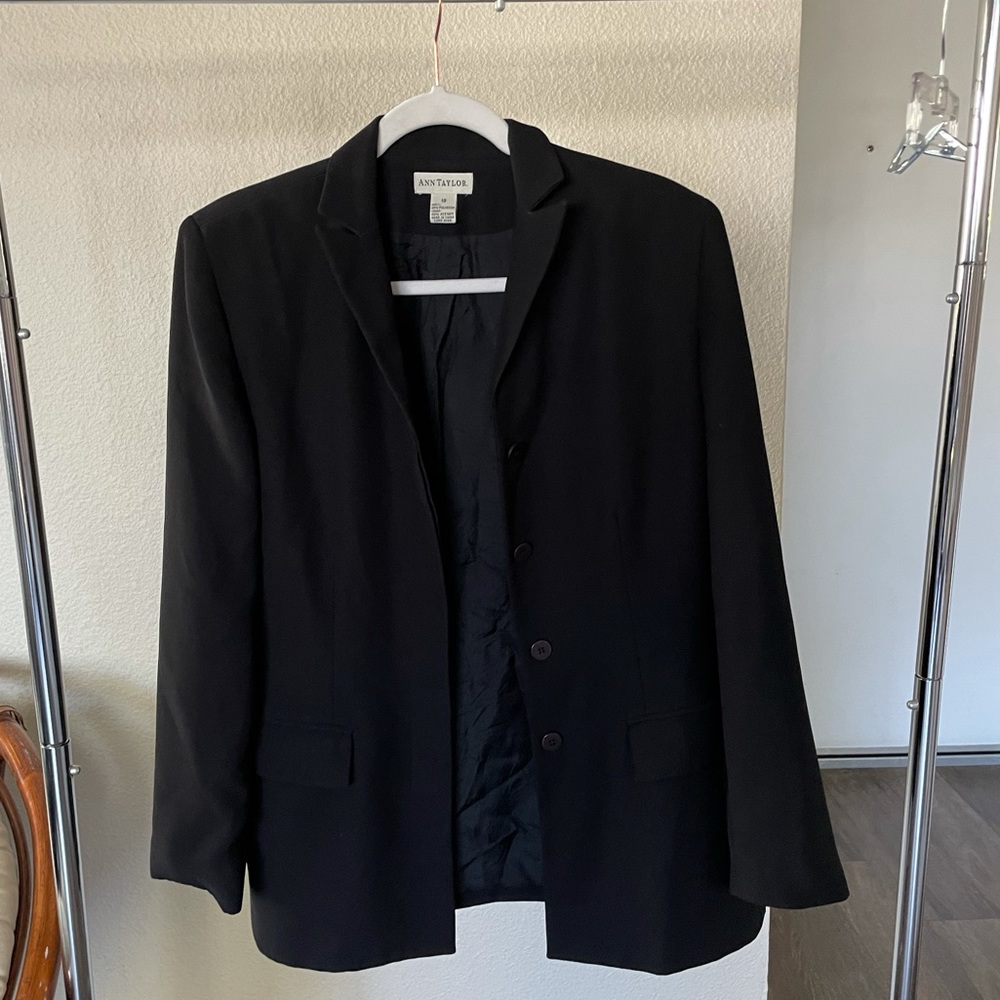 Black Ann Taylor Blazer